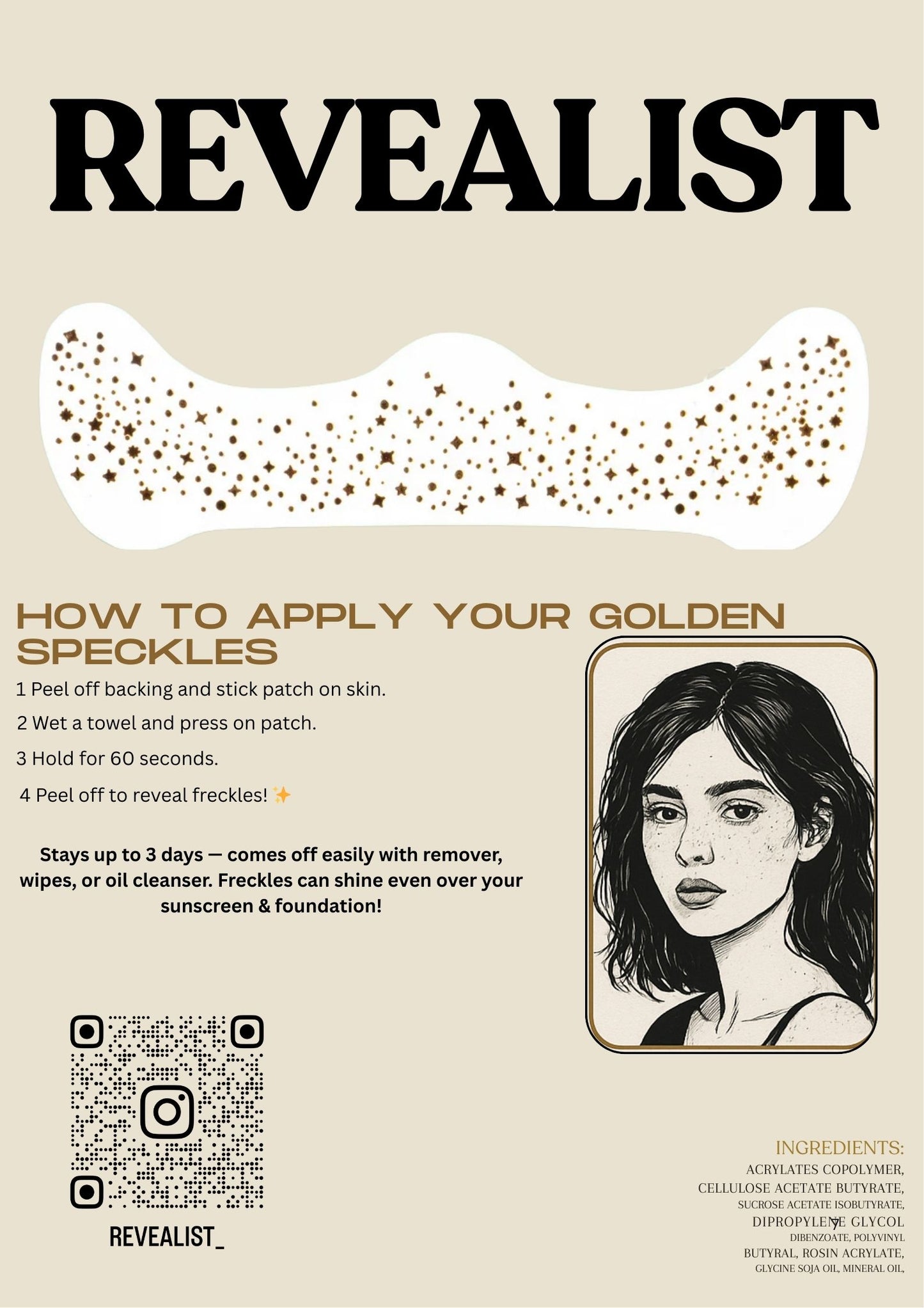 STARRY GOLD (INSTANT GLAM!) BODY EDIT SPECKLES