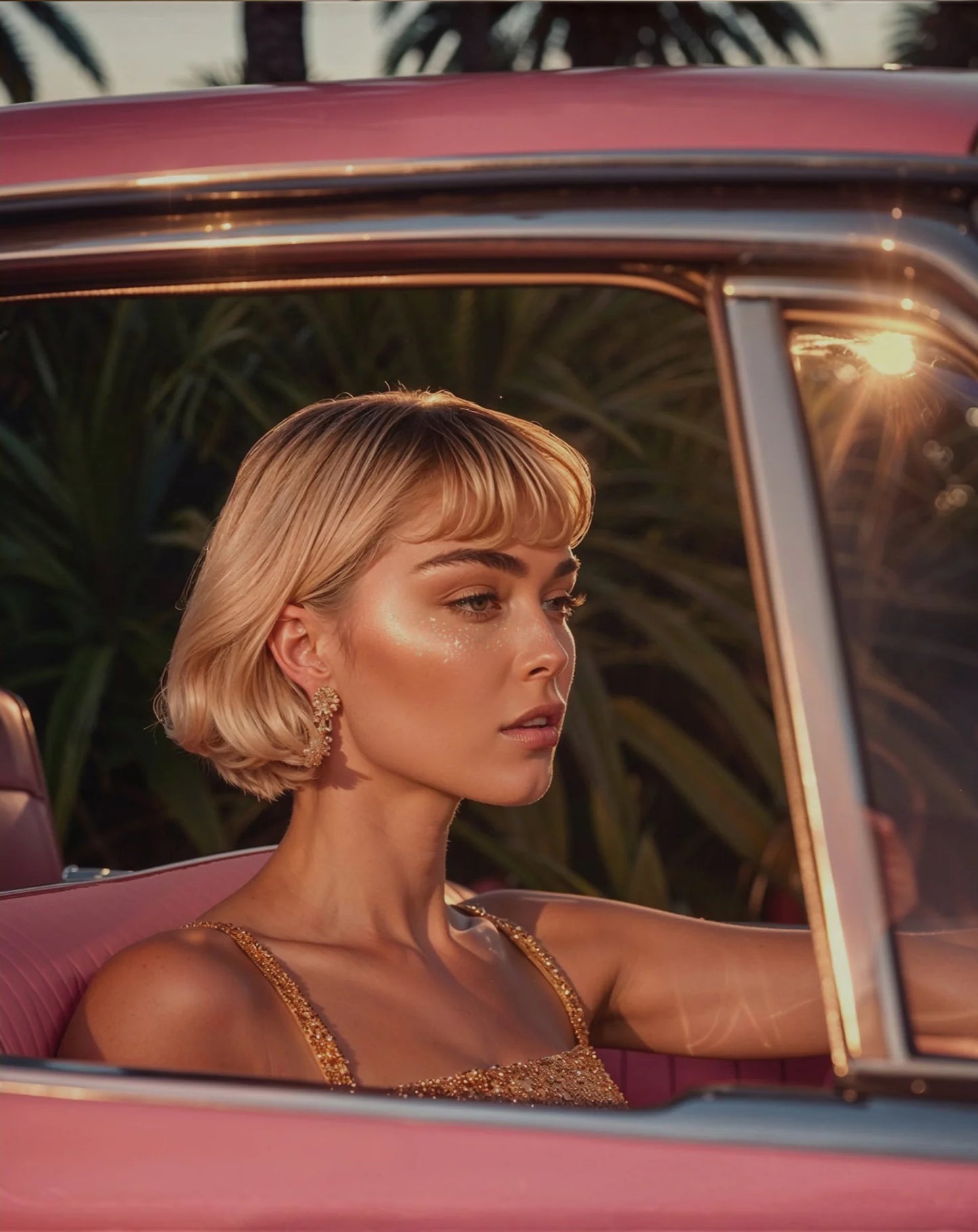 Gold Glitter Freckles Makeup Patches