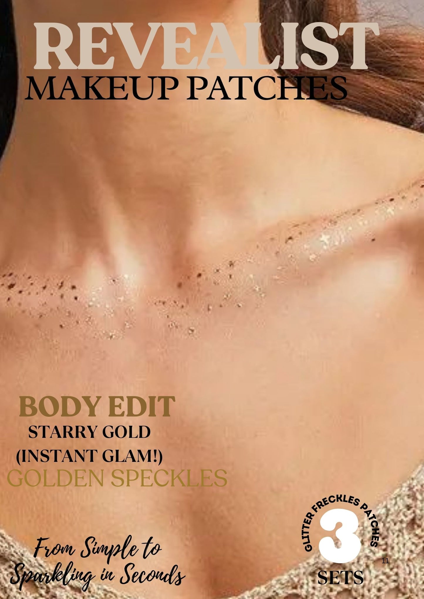 STARRY GOLD (INSTANT GLAM!) BODY EDIT SPECKLES